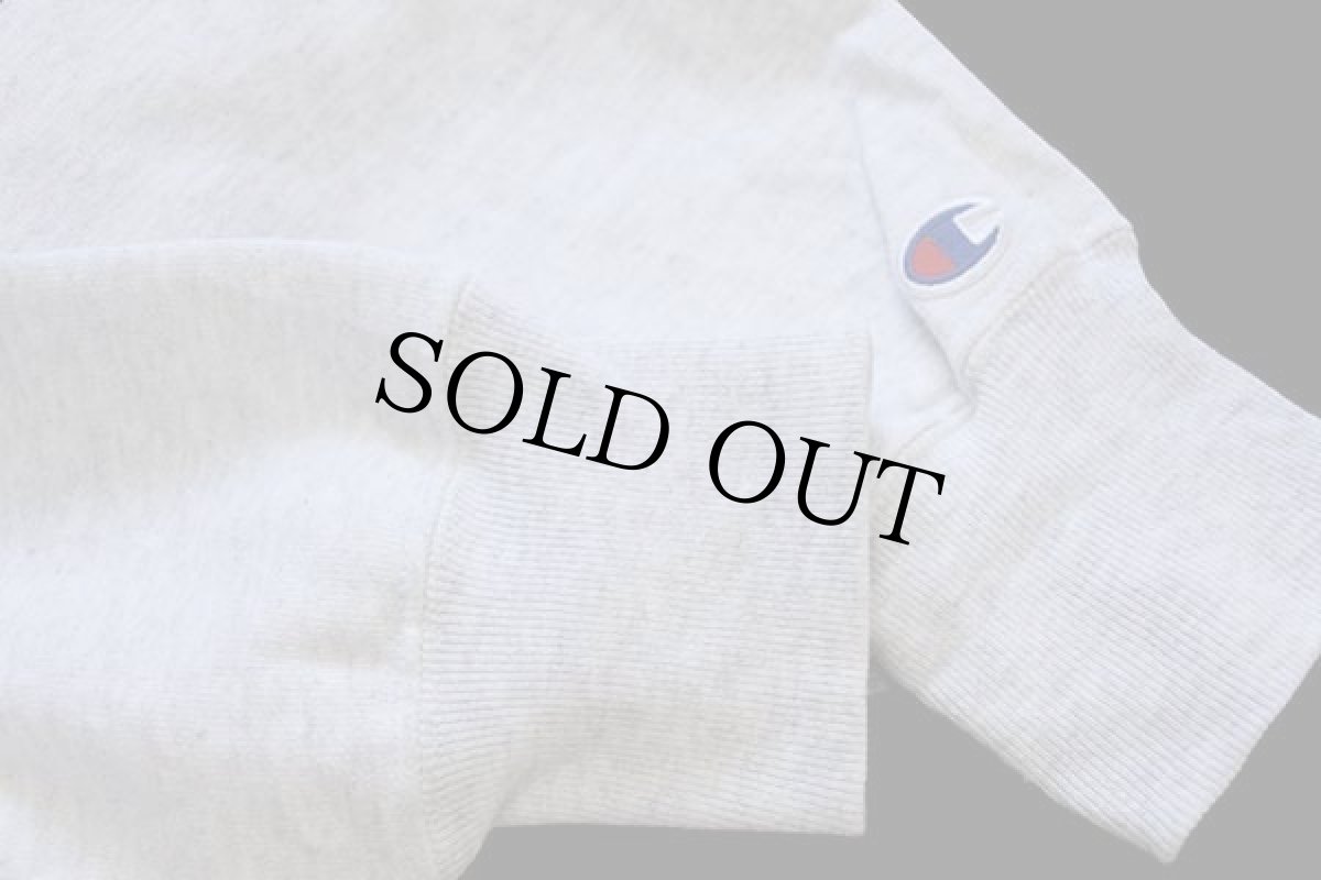 画像5: 00s メキシコ製 Championチャンピオン WHEATON COLLEGE リバースウィーブ スウェット 杢ライトグレー M (5)