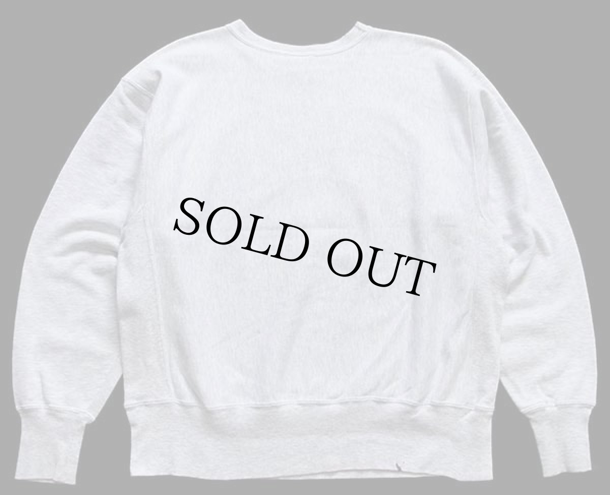 画像2: 00s メキシコ製 Championチャンピオン AMES HIGH TRACK&FIELD リバースウィーブ スウェット 杢グレー L (2)