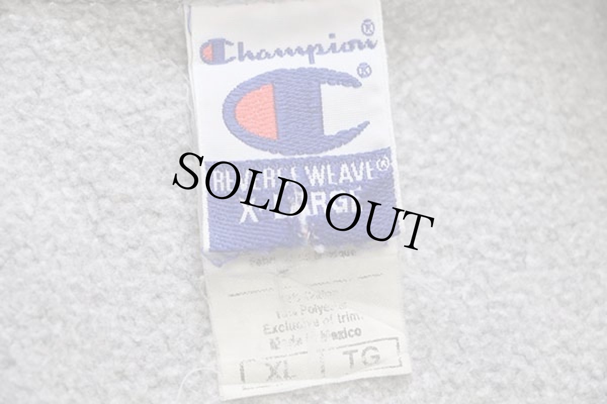 画像4: 00s メキシコ製 Championチャンピオン ST.PATRICK PHYS ED リバースウィーブ スウェット 杢グレー XL (4)