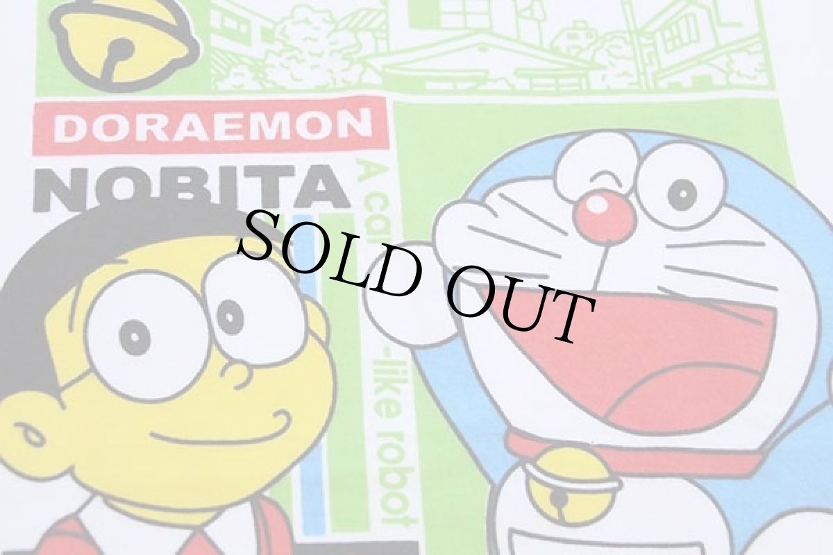 画像4: 00s DORAEMON NOBITA 22nd Century ドラえもん のび太 ノースリーブ コットンTシャツ 白 6 (4)