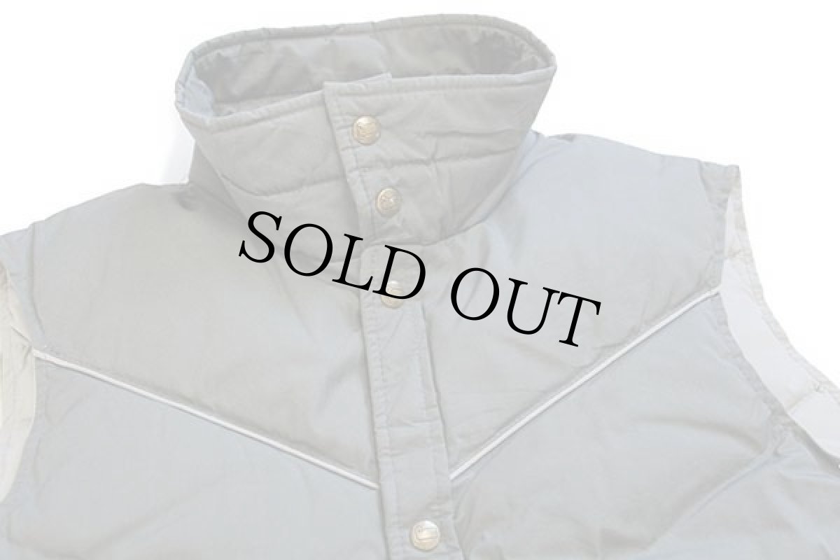 画像3: 80s Woolrichウールリッチ ダウンベスト グレー (3)