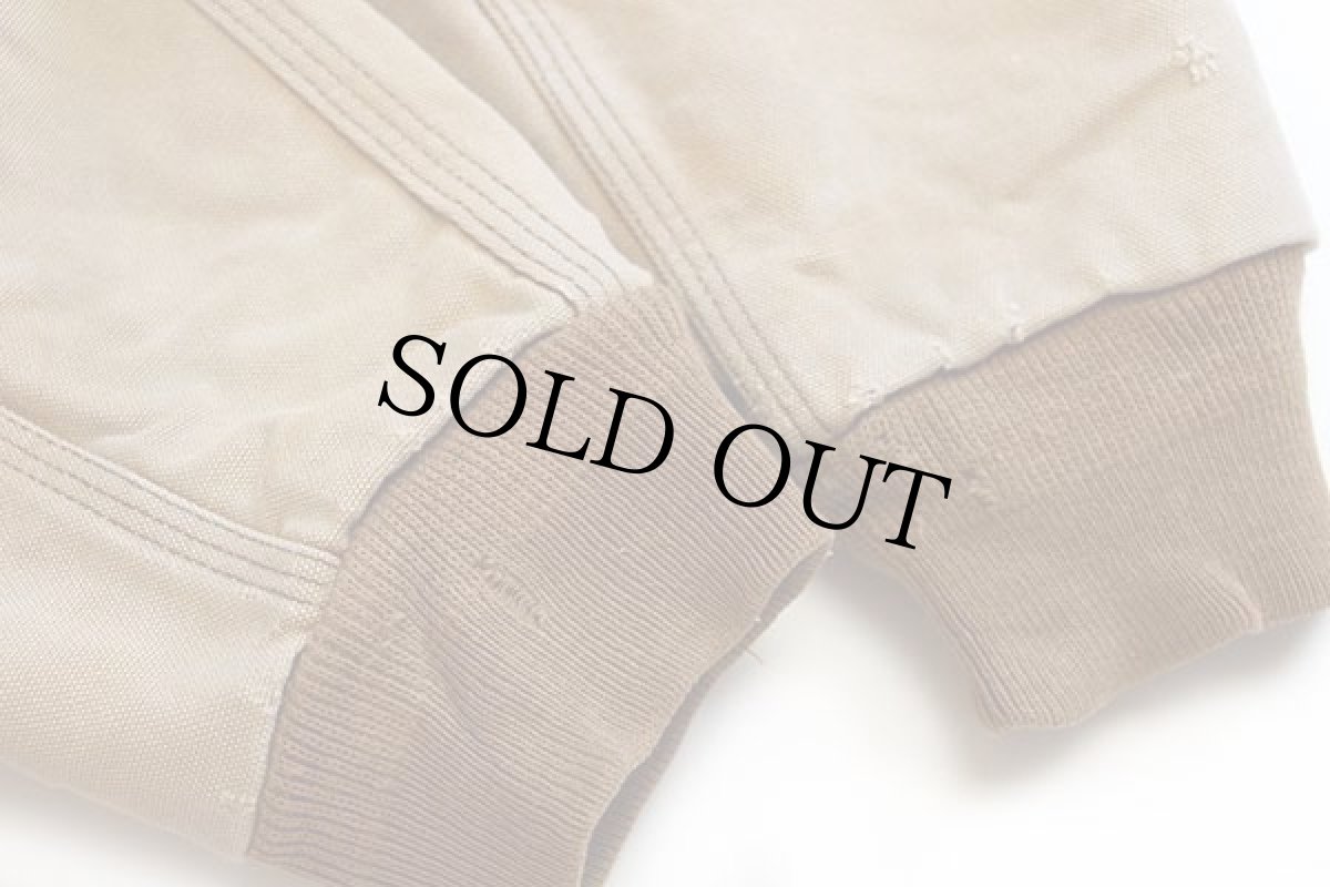 画像8: 90s USA製 carharttカーハート チェック ネルライナー ダック地 アクティブジャケット パーカー 茶 フェード M (8)