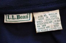 画像4: 90s L.L.Bean WHATCOM EDUCATIONAL CREDIT UNION Nancy刺繍 コットンツイルジャケット 紺 XL (4)