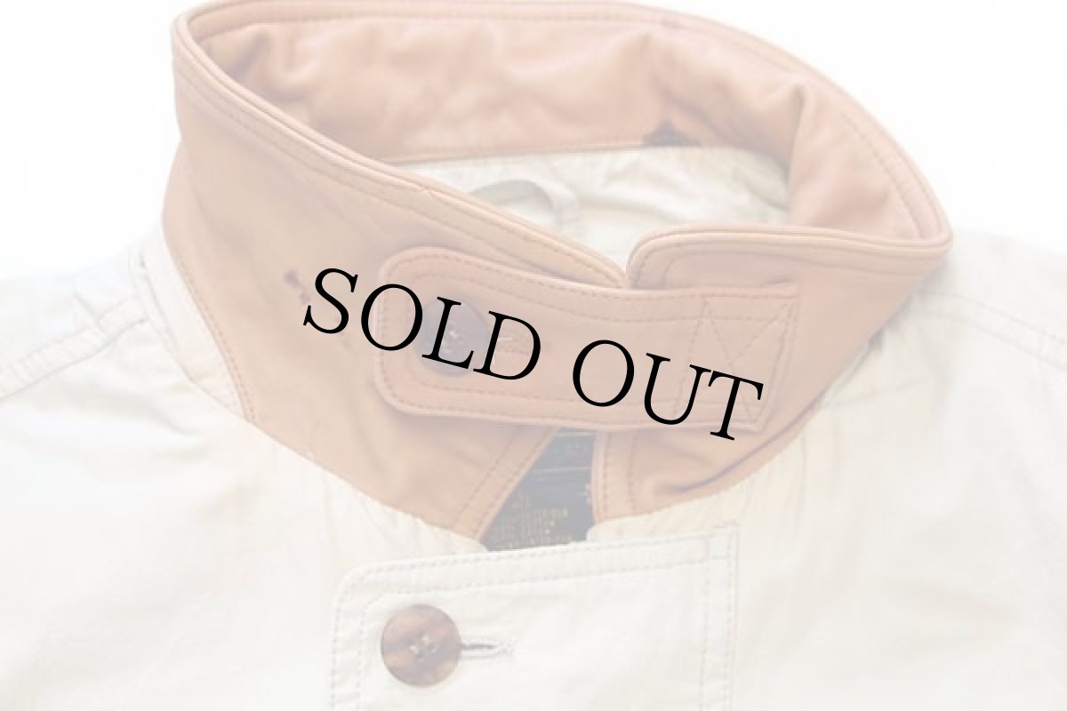 画像3: 90s EddieBauerエディーバウアー チンスト付き コットンポプリン フィールドコート アイボリー★ジャケット (3)