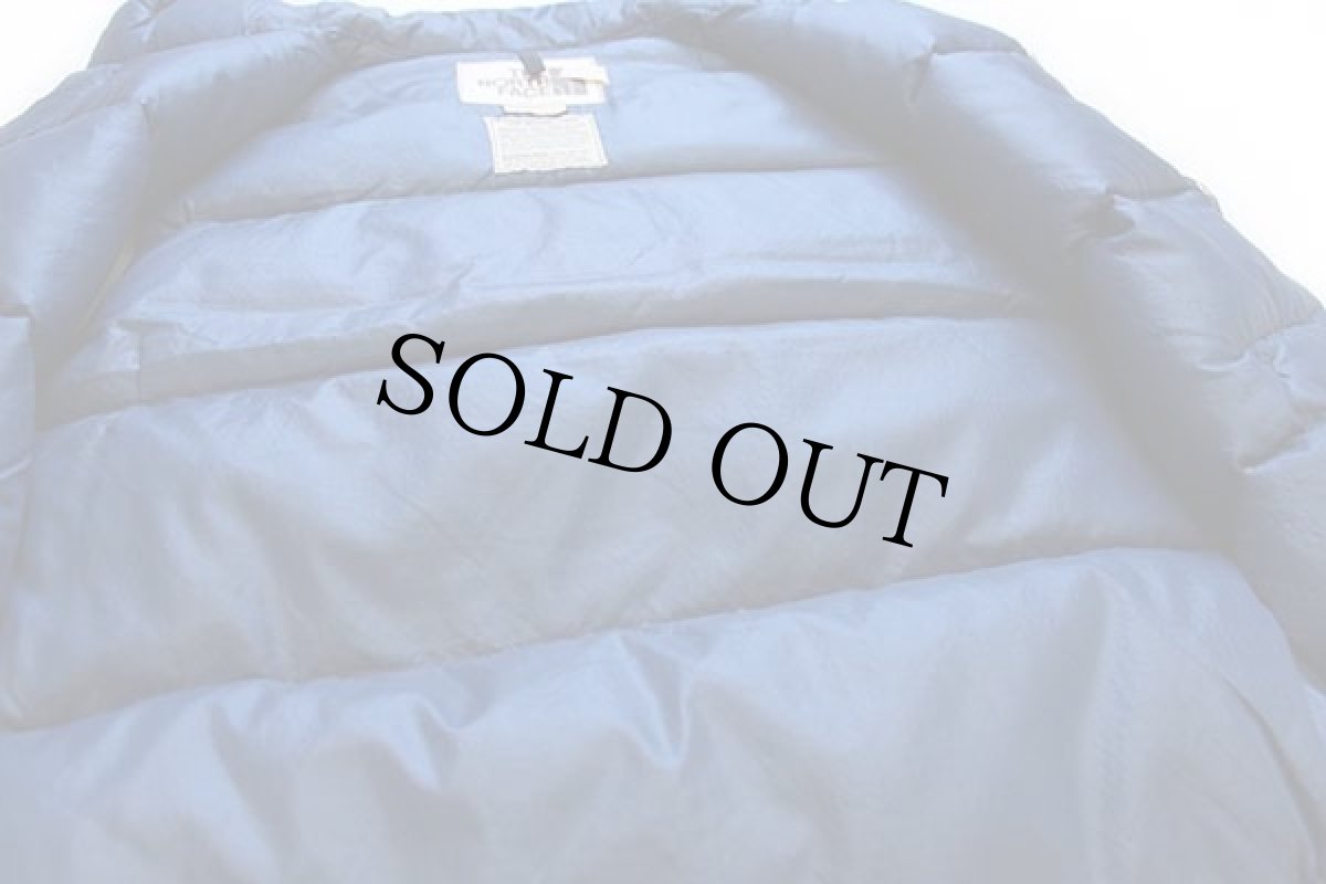 画像5: 70s THE NORTH FACEノースフェイス 茶タグ ナイロン ダウンベスト 紺 S (5)