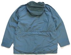 画像2: 80s USA製 L.L.Bean BAXTER STATE PARKA ウールライナー マウンテンパーカー ブルーグレー W-XL (2)