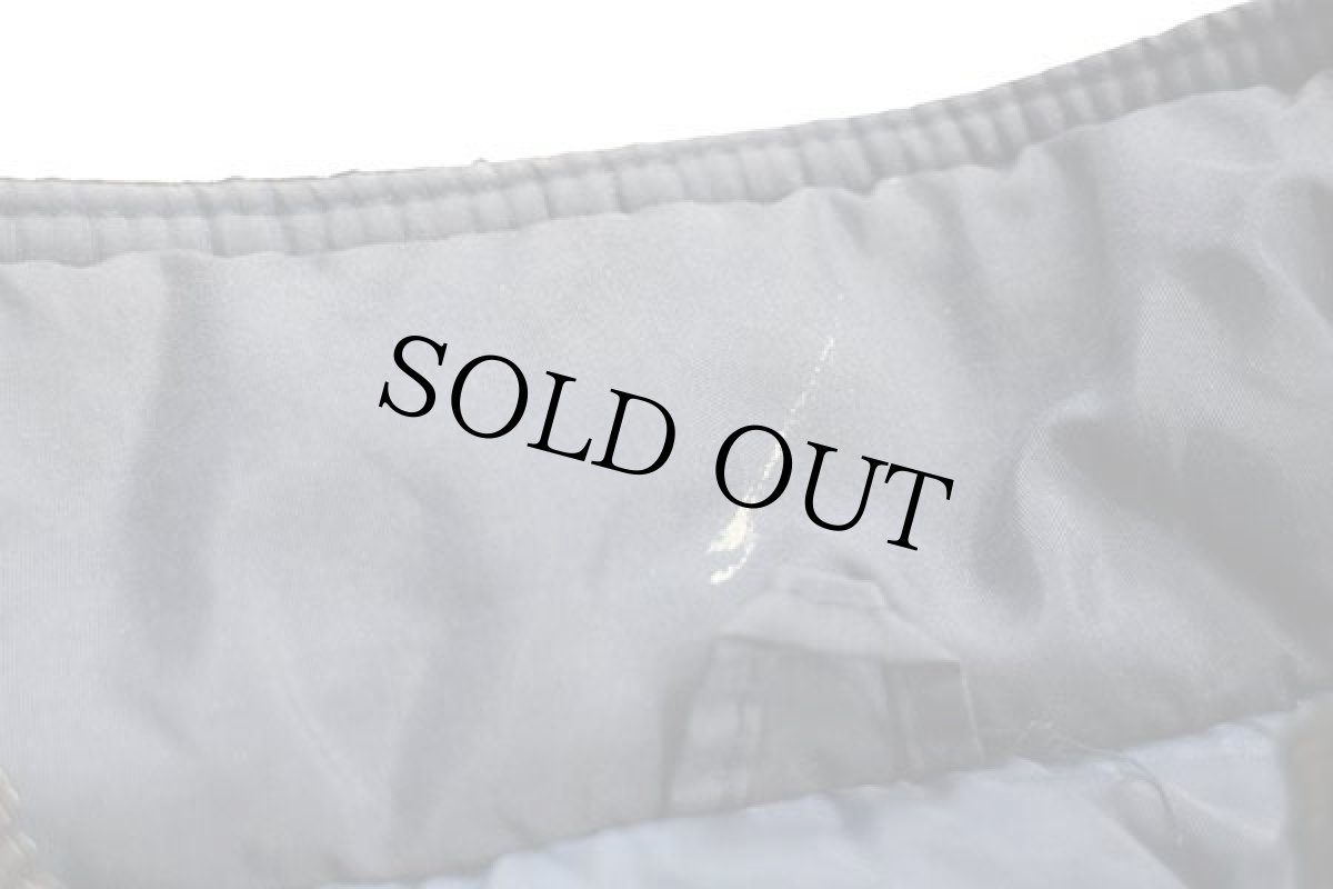 画像7: 90s LOGO ATHLETIC NFL COWBOYS 刺繍＆アップリケ キルティングライナー ナイロンジャケット 黒×紺 XL (7)