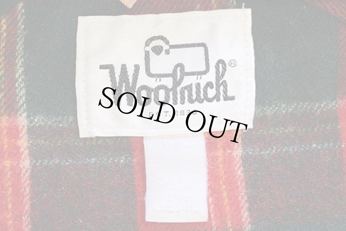 画像4: 70s USA製 Woolrichウールリッチ タータンチェック ウールライナー マウンテンパーカー タン M (4)