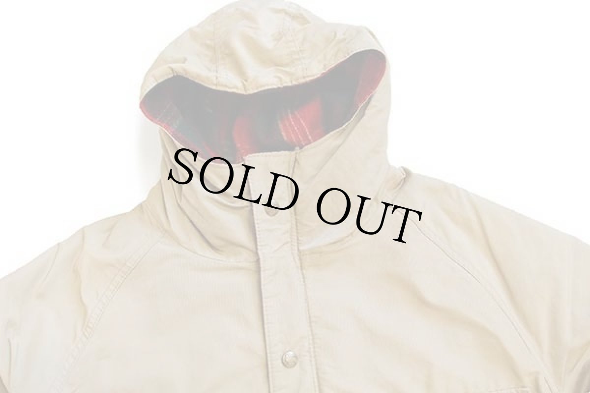 画像3: 70s USA製 Woolrichウールリッチ タータンチェック ウールライナー マウンテンパーカー タン M (3)