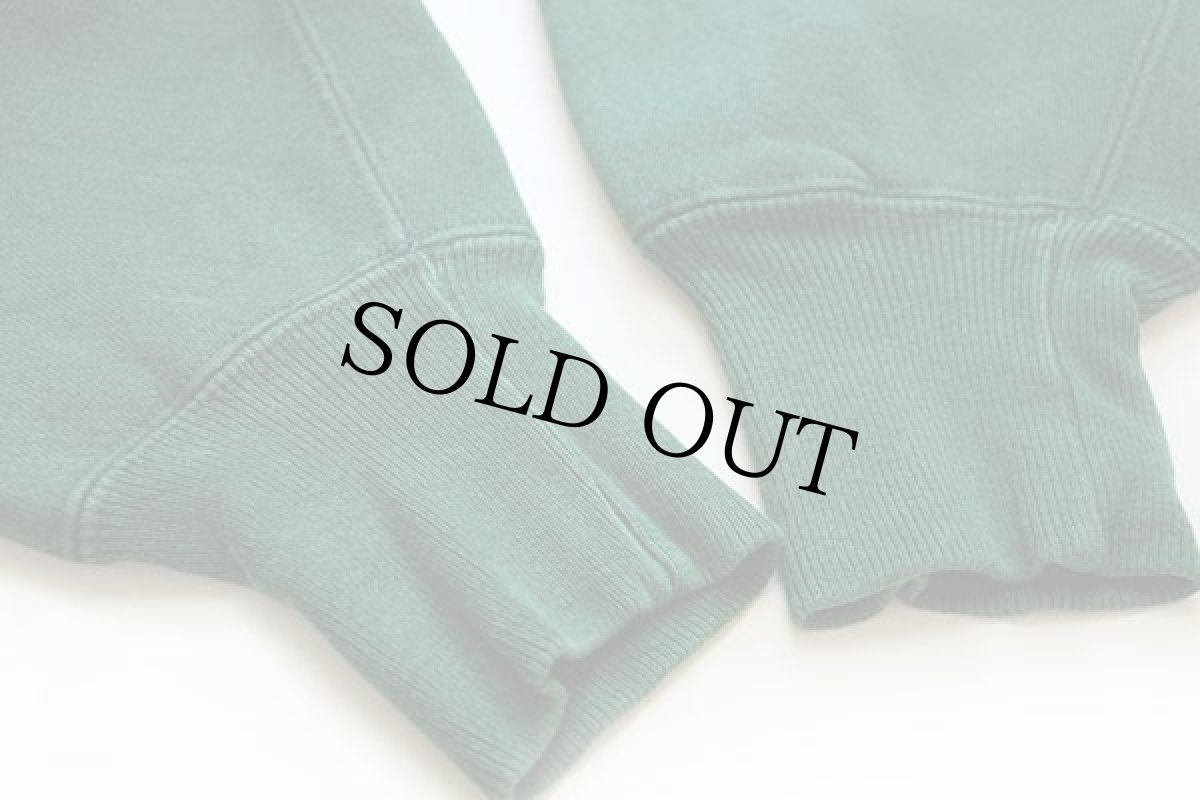 画像6: 90s USA製 Leeリー MIAMI UNIVERSITY フラタニティ 両面ひび割れプリント リバースウィーブ スウェット 緑 (6)