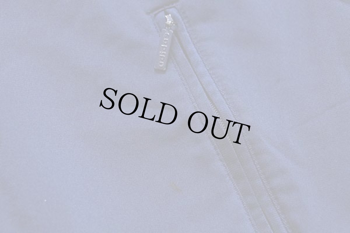 画像6: 90s adidasアディダス トレフォイル ロゴ刺繍 トラックジャケット 紺×オレンジ★ジャージ (6)