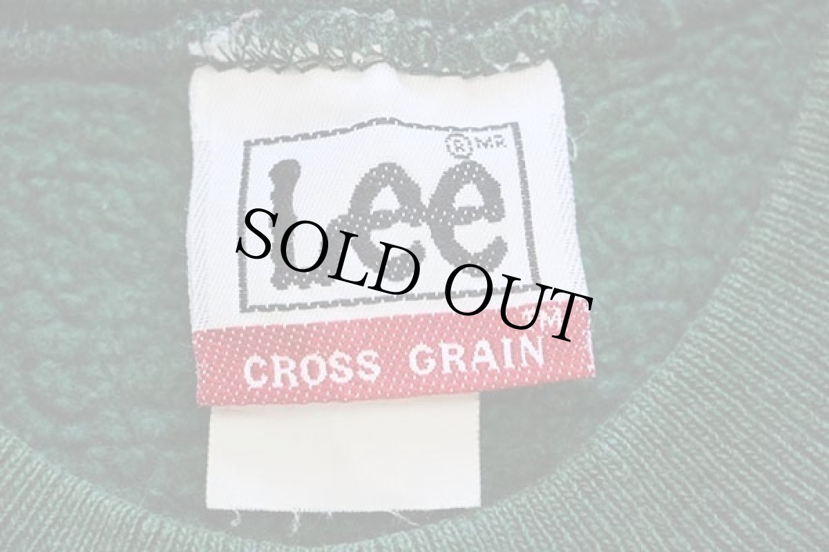 画像5: 90s USA製 Leeリー MIAMI UNIVERSITY フラタニティ 両面ひび割れプリント リバースウィーブ スウェット 緑 (5)