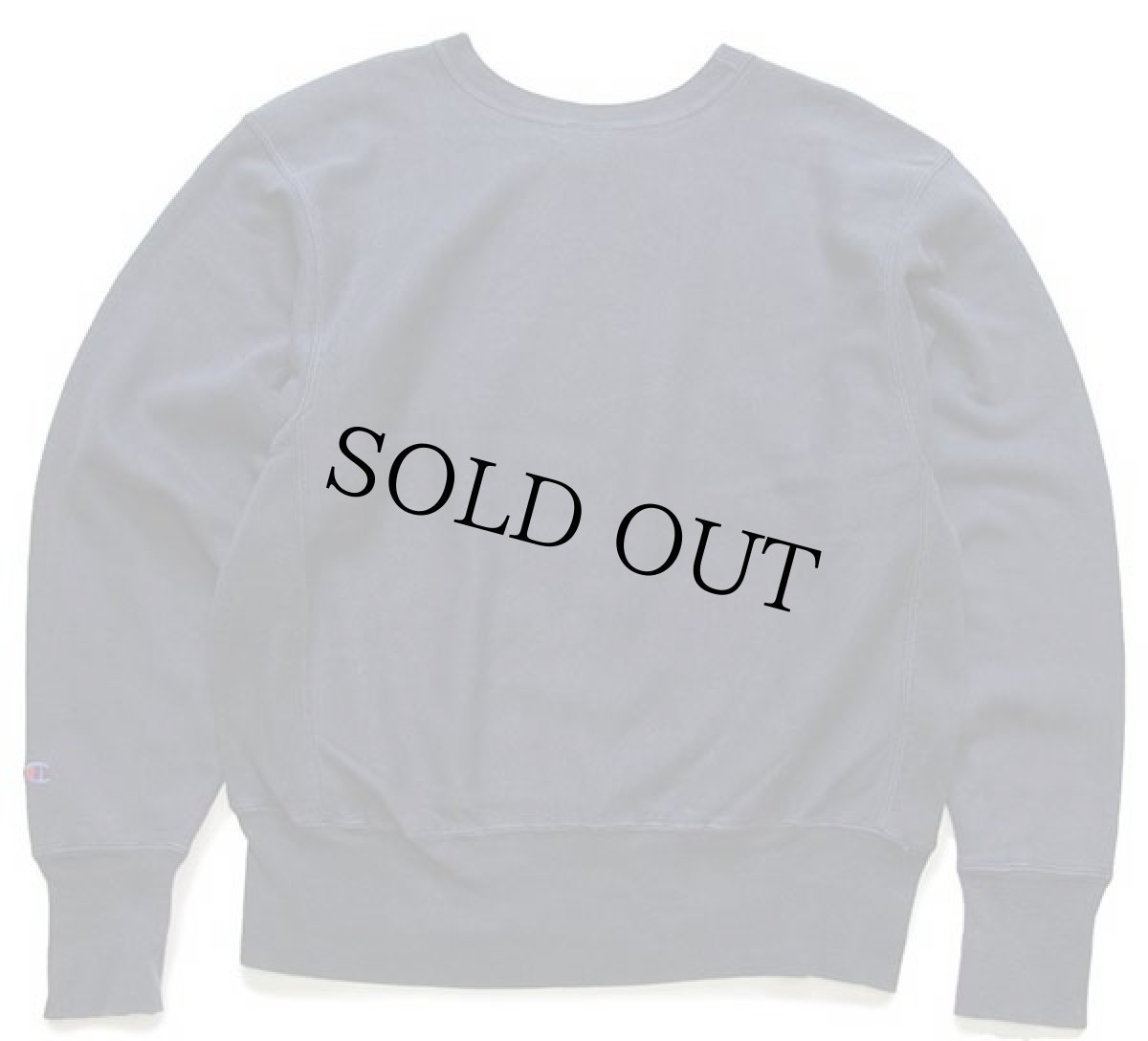 画像2: 90s Championチャンピオン ワンポイント リバースウィーブ スウェット 紺 M★89 (2)