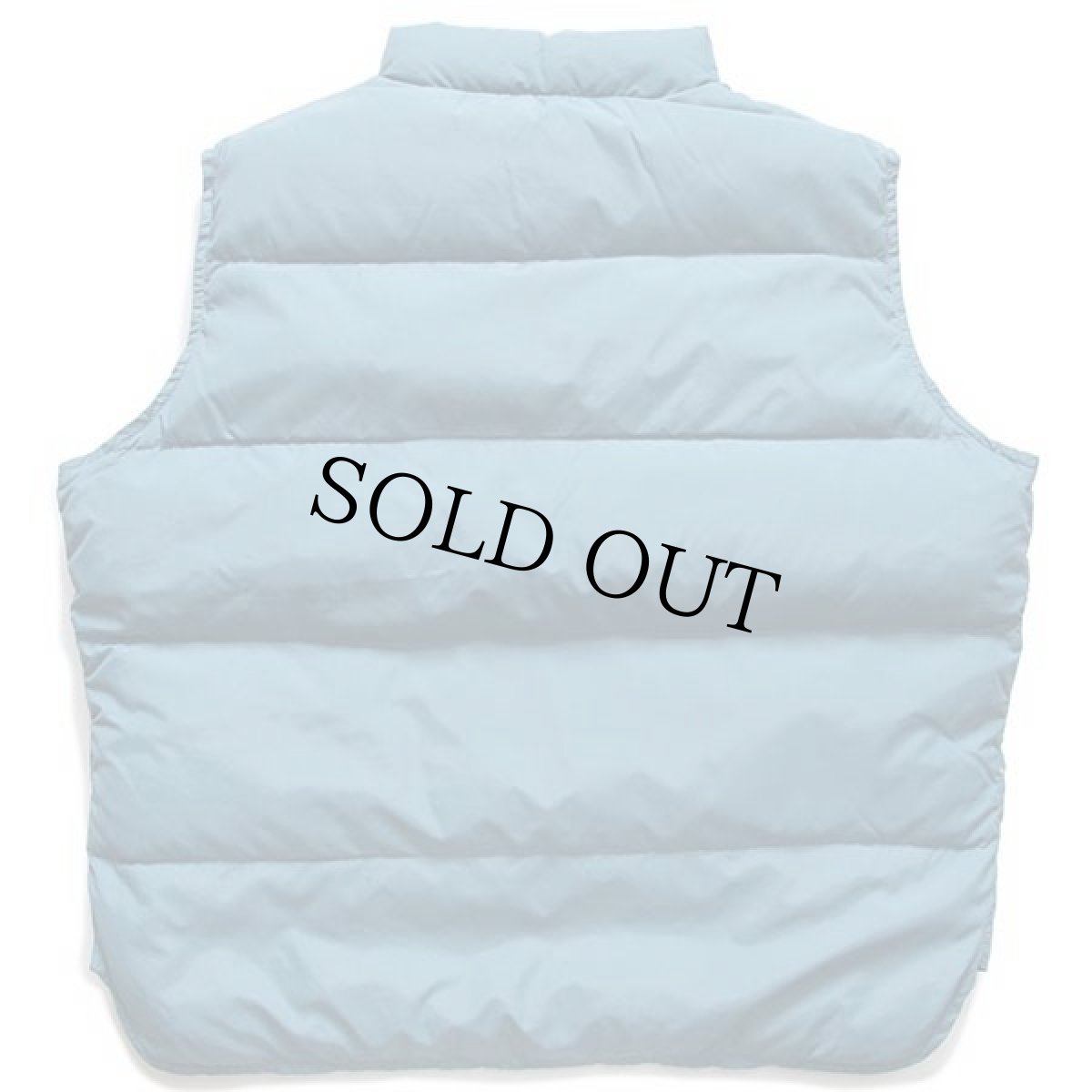 画像2: 70s Woolrichウールリッチ ナイロン ダウンベスト アクアマリン (2)