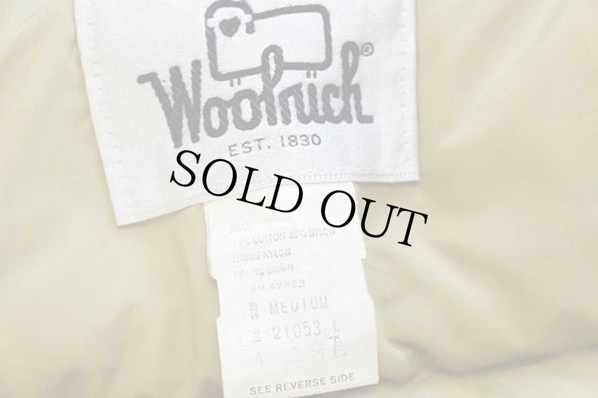 画像4: 70s Woolrichウールリッチ 60/40 ダウンベスト タン M (4)