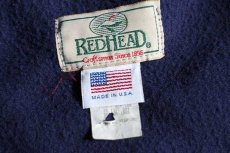 画像4: 90s USA製 RED HEADレッドヘッド Bass Pro Shopsパッチ付き フリースライナー ナイロンパーカー 緑 2XL (4)