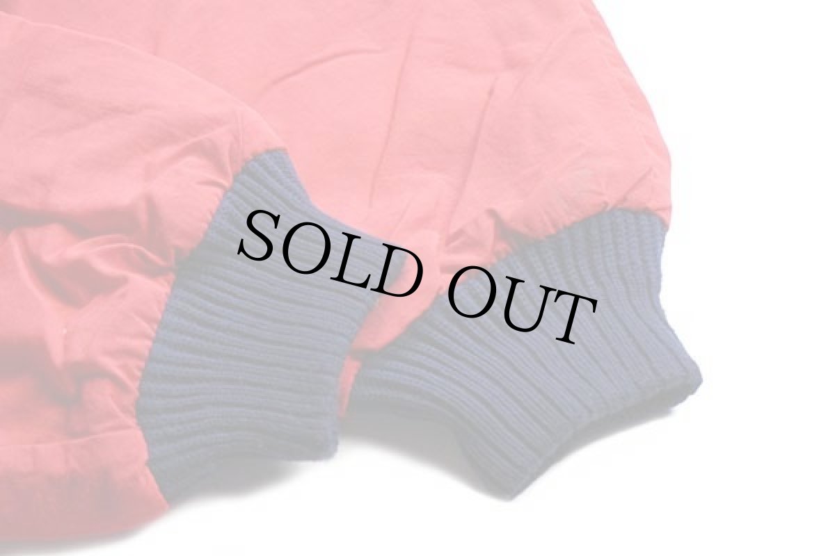 画像6: 80s USA製 EddieBauerエディーバウアー フリースライナー ナイロンジャケット 赤 M (6)