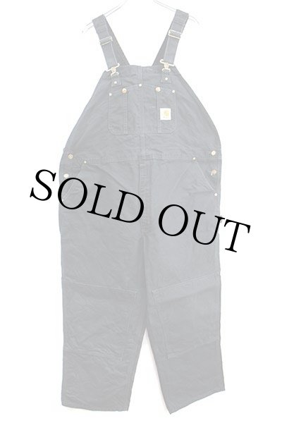 カーハート オーバーオール ダブルニー ダック メキシコ製 ロゴタグ 42×30 カーハート オーバーオール ダブルニー ダック メキシコ製 ロゴタグ 42