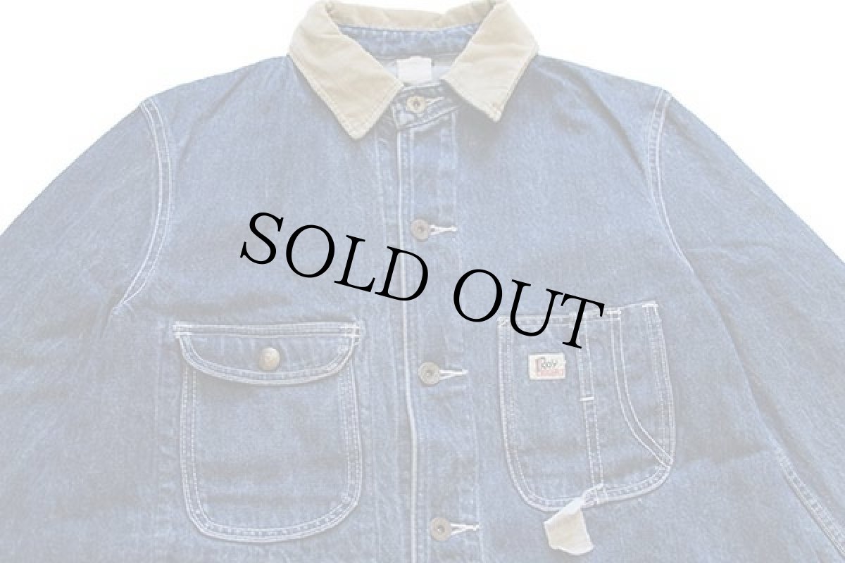 画像3: 80s Roy ROGER'S デニム カバーオール M (3)