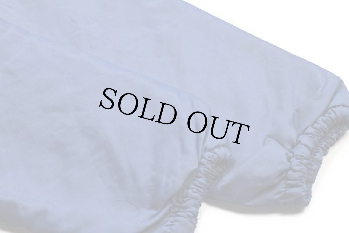 画像6: 70s USA製 DEERFOOT WENGER FEEDS パッチ付き ボアライナー ナイロン コーチジャケット 薄紺 (6)