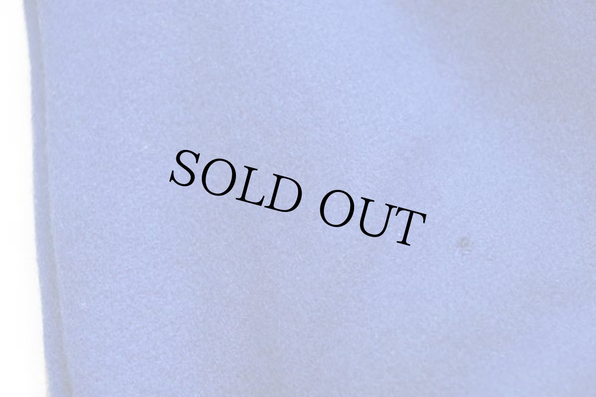 画像8: USA製 SANTA MARGARITA パッチ&刺繍&ピンズ付き メルトン ウール 袖革スタジャン 青×クリーム L (8)