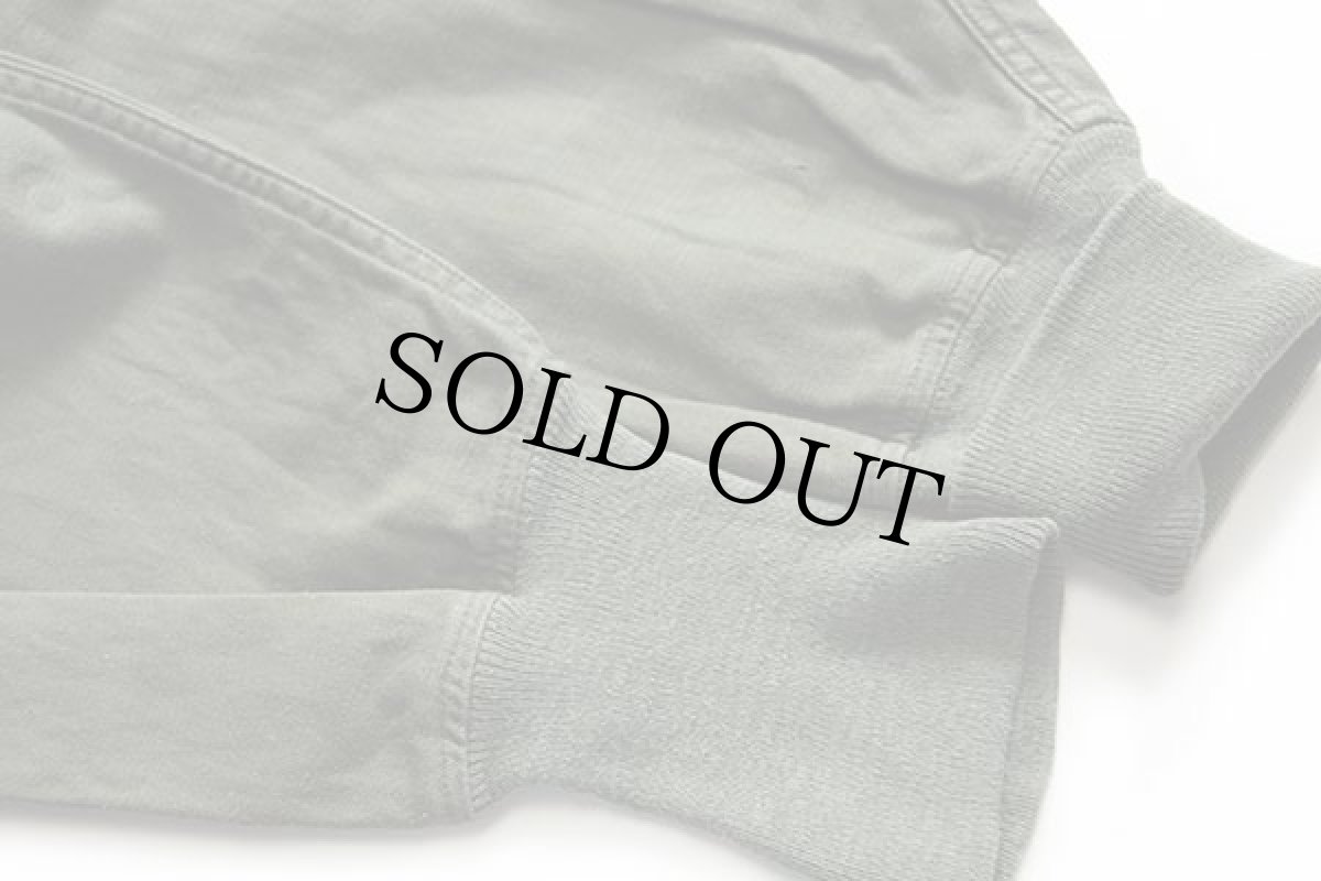 画像5: 70s 米軍 U.S.ARMY スタンドカラー コットンサテン ケミカルプロテクティブ ライナーシャツ オリーブグリーン M★13 (5)