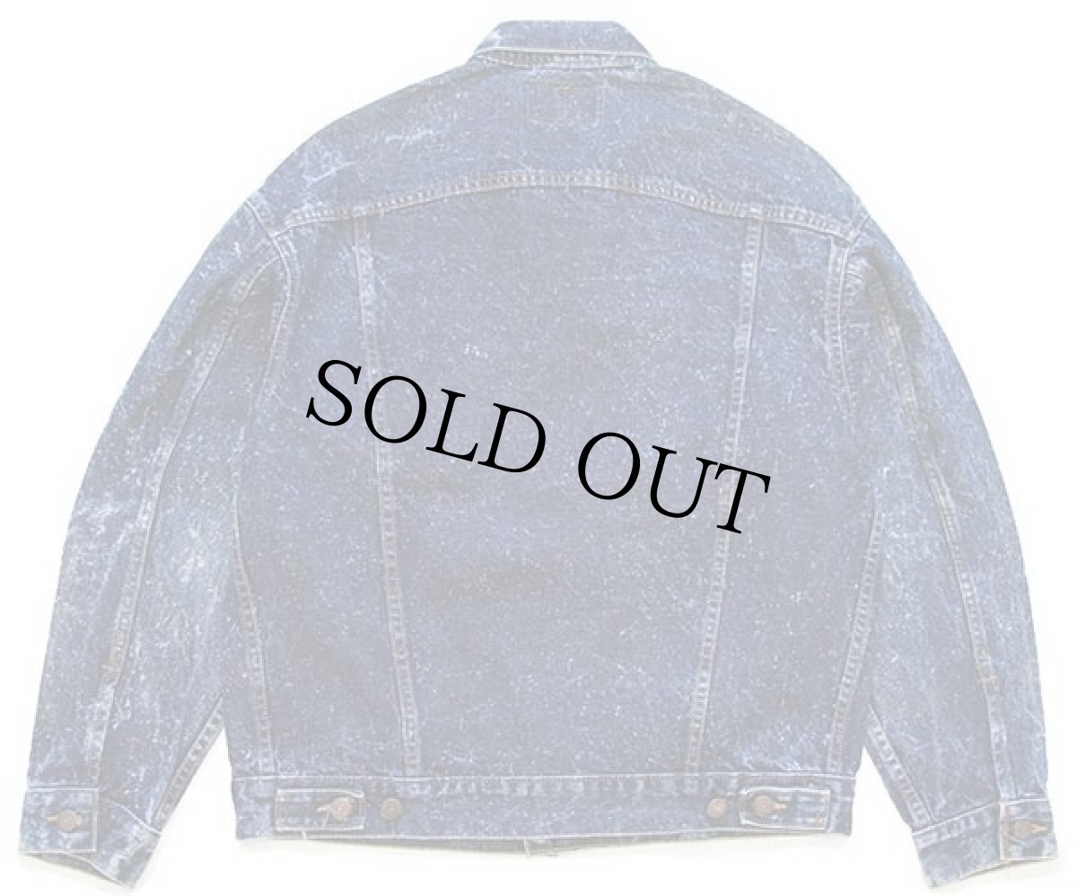 画像2: 80s USA製 Levi'sリーバイス 70507 ギャラクティックウォッシュ デニムジャケット 4ポケット★ブリーチ (2)
