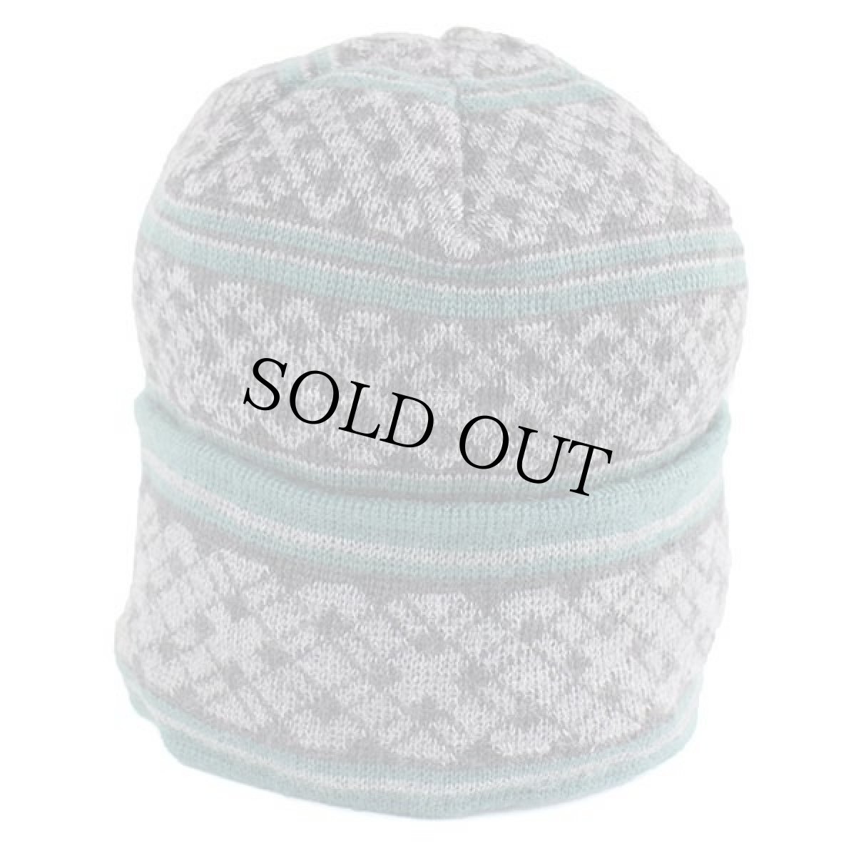 画像3: 70s フランス製 CHEMISE LACOSTE ラコステ 編み柄 ウール混 ニットキャップ (3)