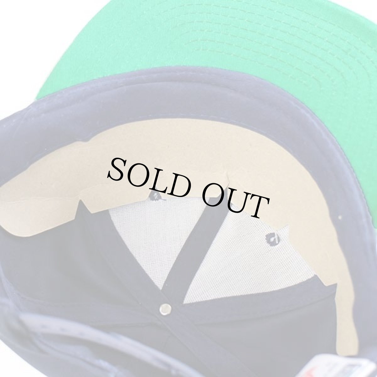 画像6: デッドストック★90s NFL DALLAS COWBOYS ロゴ刺繍 ツートン キャップ 紺×グレー (6)