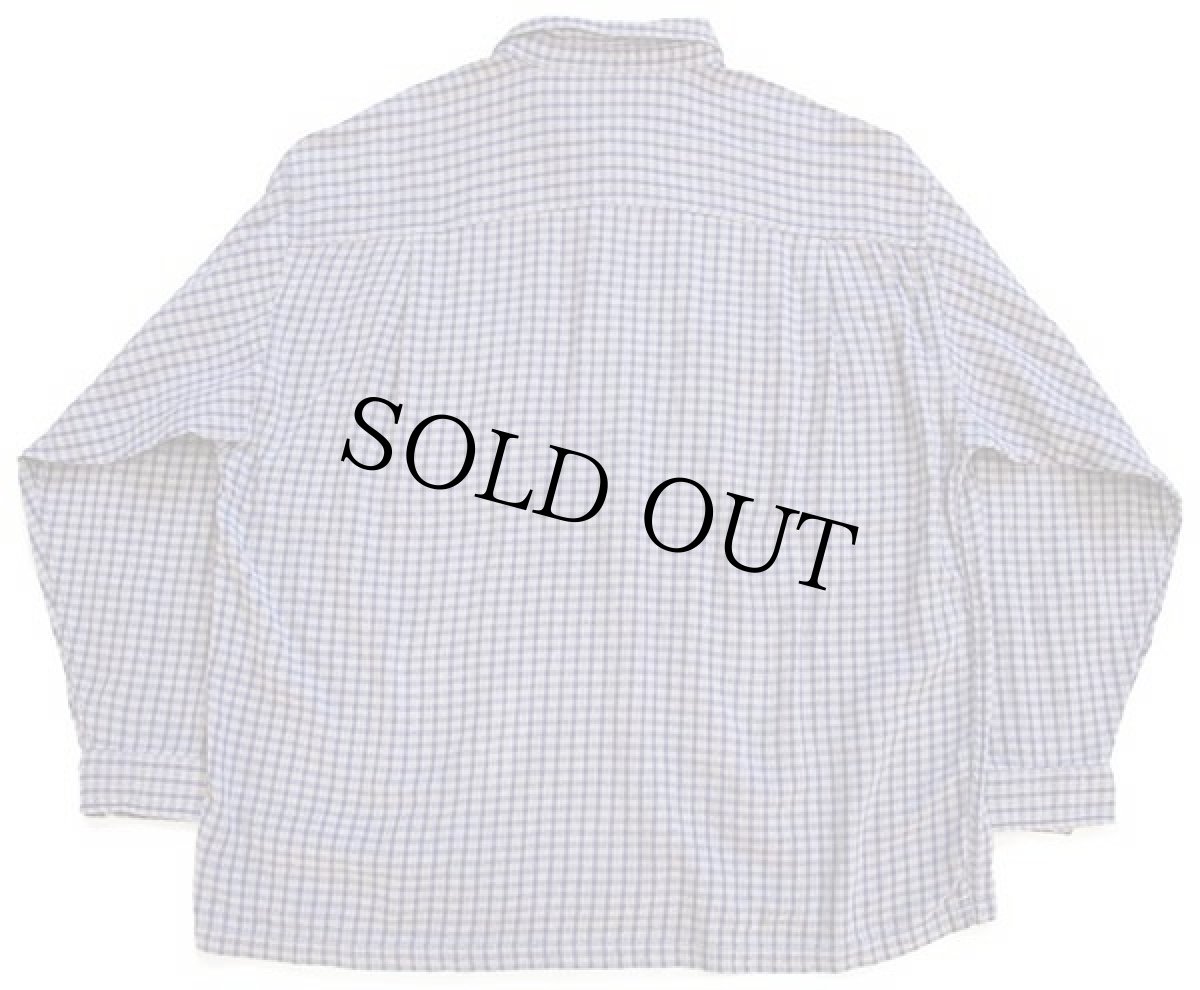 画像2: 90s ポルトガル製 patagoniaパタゴニア チェック オーガニックコットン フランネルシャツ XL (2)