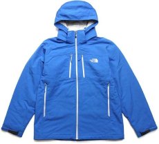 画像1: THE NORTH FACEノースフェイス Apex Elevation Jacket PRIMALOFTプリマロフト 中綿入り ナイロンパーカー 青 L (1)