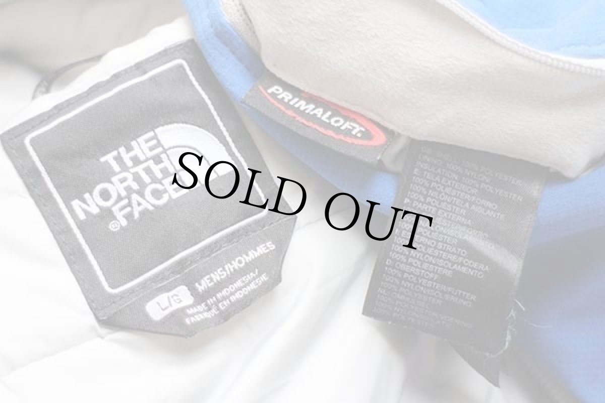 画像5: THE NORTH FACEノースフェイス Apex Elevation Jacket PRIMALOFTプリマロフト 中綿入り ナイロンパーカー 青 L (5)