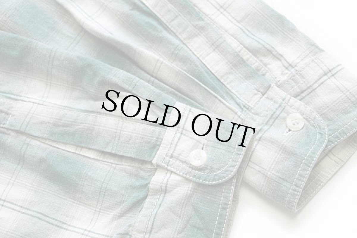 画像6: 90s Levi'sリーバイス オンブレチェック コットンシャツ XL★ユーロ (6)