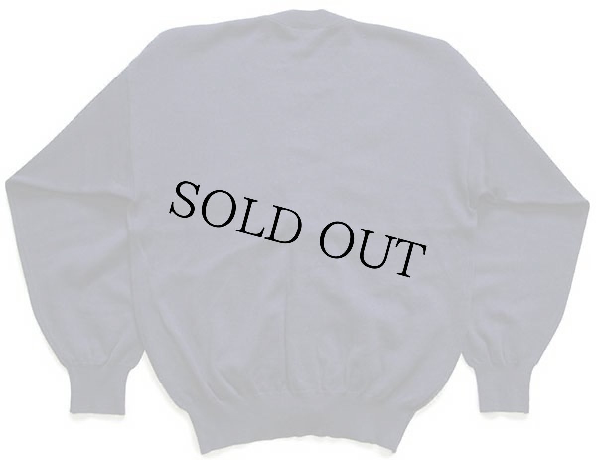 画像2: 70s フランス製 CHEMISE LACOSTE ラコステ ワンポイント ウールニット カーディガン 紺 3 (2)