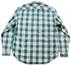 画像2: 90s Levi'sリーバイス オンブレチェック コットンシャツ XL★ユーロ (2)