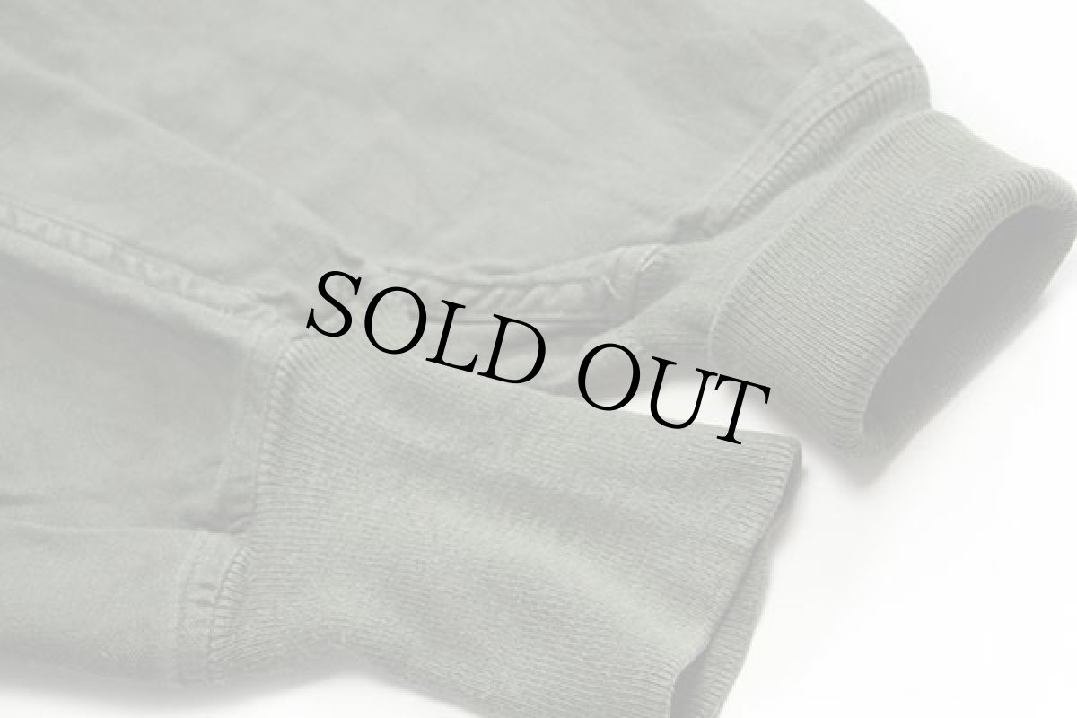 画像5: 70s 米軍 U.S.ARMY スタンドカラー コットンサテン ケミカルプロテクティブ ライナーシャツ オリーブグリーン M★01 (5)