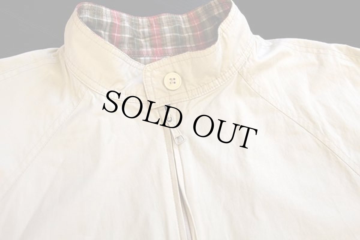 画像8: 80s McGREGORマクレガー マドラスチェック×無地 リバーシブル ハリントンジャケット 48 (8)