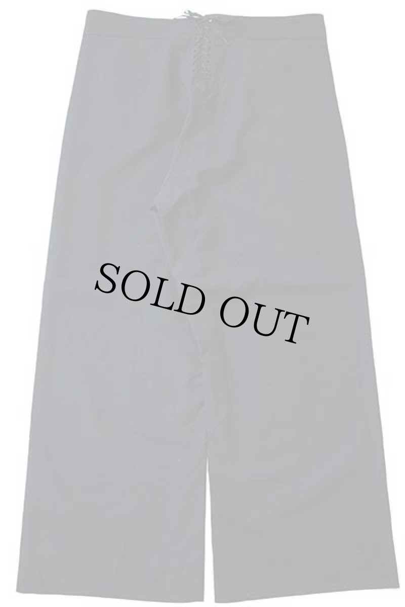 画像3: 00s 米軍 U.S.NAVY ウール セーラーパンツ 黒 36R (3)