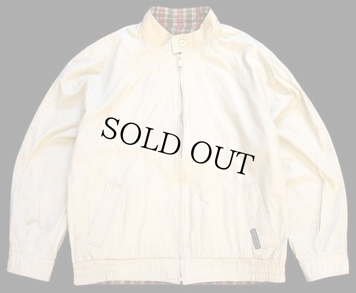 画像6: 80s McGREGORマクレガー マドラスチェック×無地 リバーシブル ハリントンジャケット 48 (6)