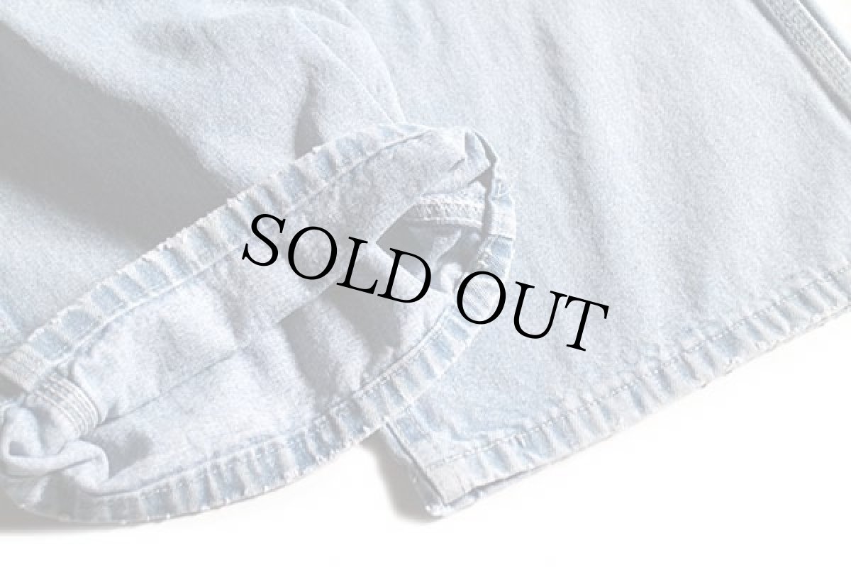 画像8: 90s USA製 Leeリー RIVETED デニム オーバーオール L (8)