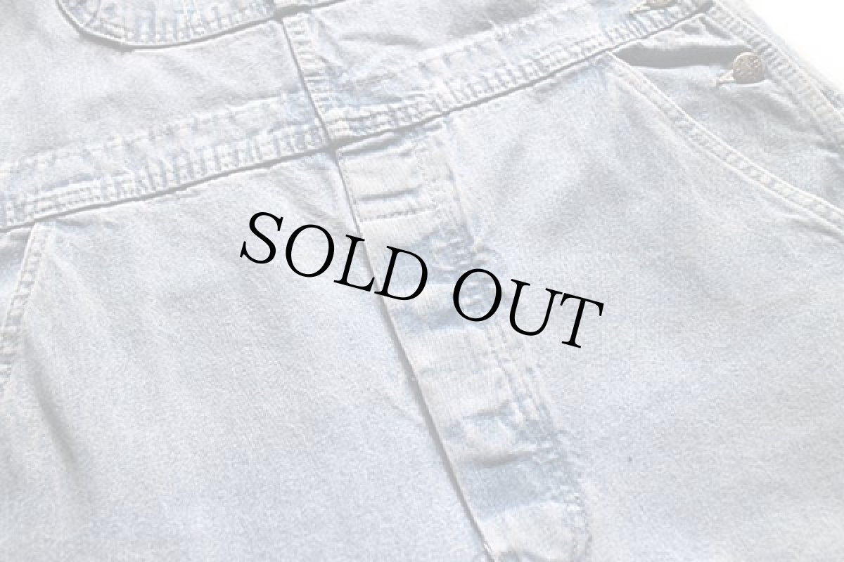 画像7: 90s USA製 Leeリー RIVETED デニム オーバーオール L (7)