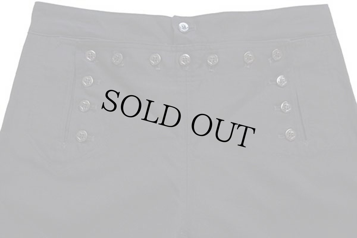 画像4: 00s 米軍 U.S.NAVY ウール セーラーパンツ 黒 36R (4)