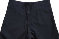 画像5: 00s 米軍 U.S.NAVY ウール セーラーパンツ 黒 36R (5)