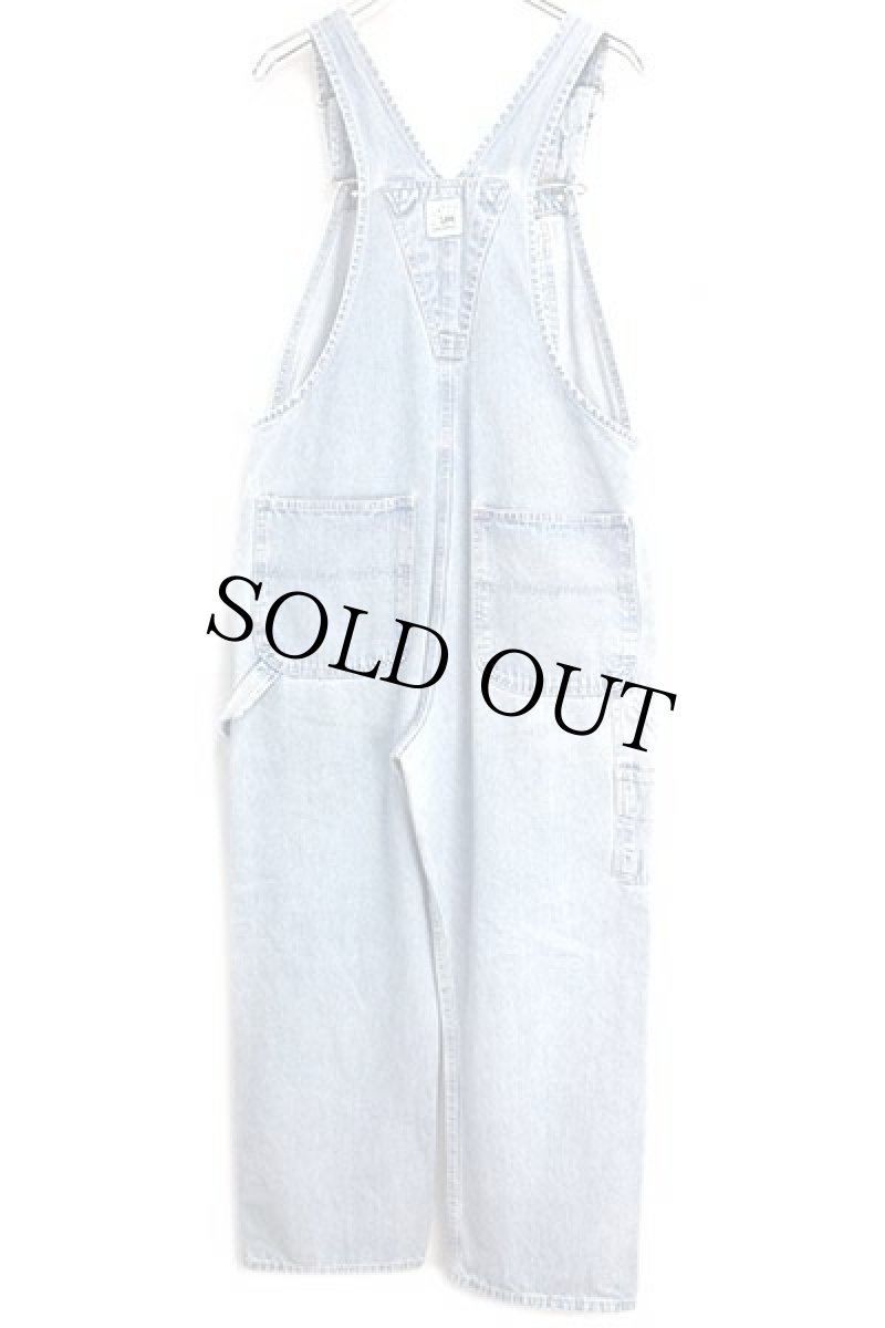 画像3: 90s USA製 Leeリー RIVETED デニム オーバーオール L (3)