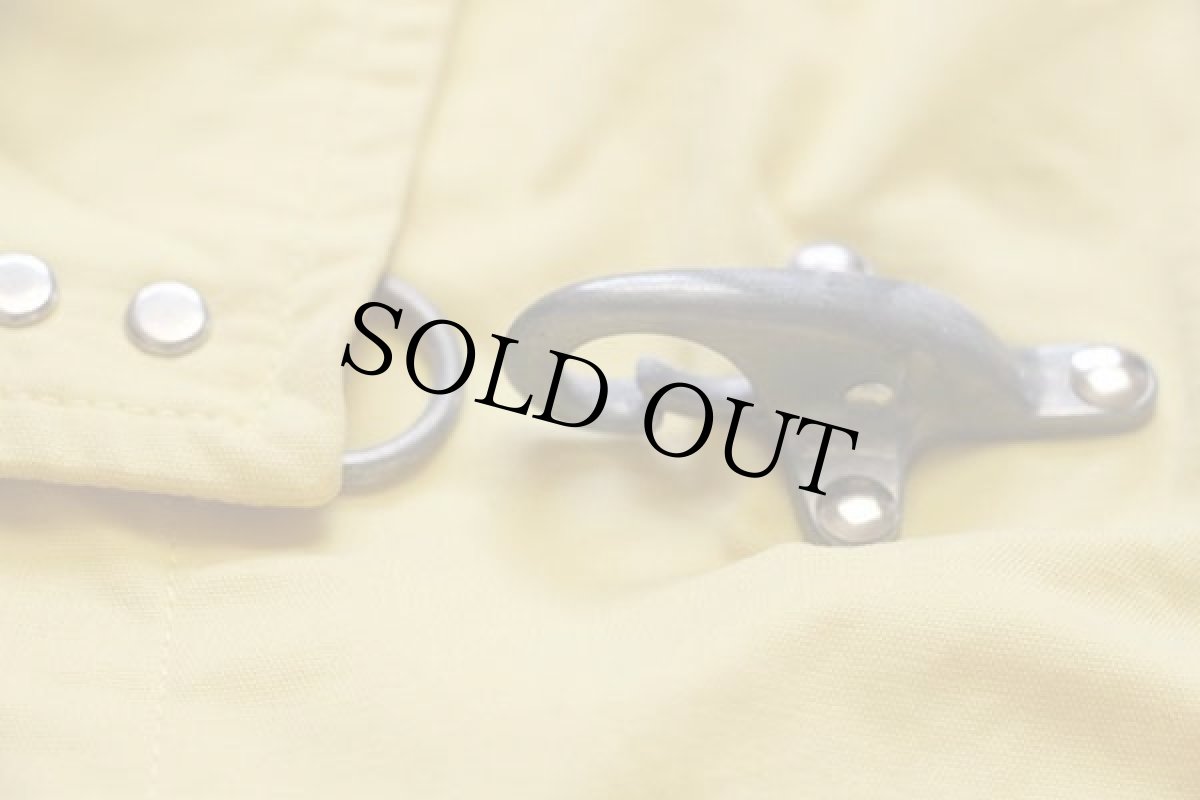 画像5: イタリア製 Fay チンスト付き コットン キャンバス ファイヤーマンコート 黄★ジャケット (5)