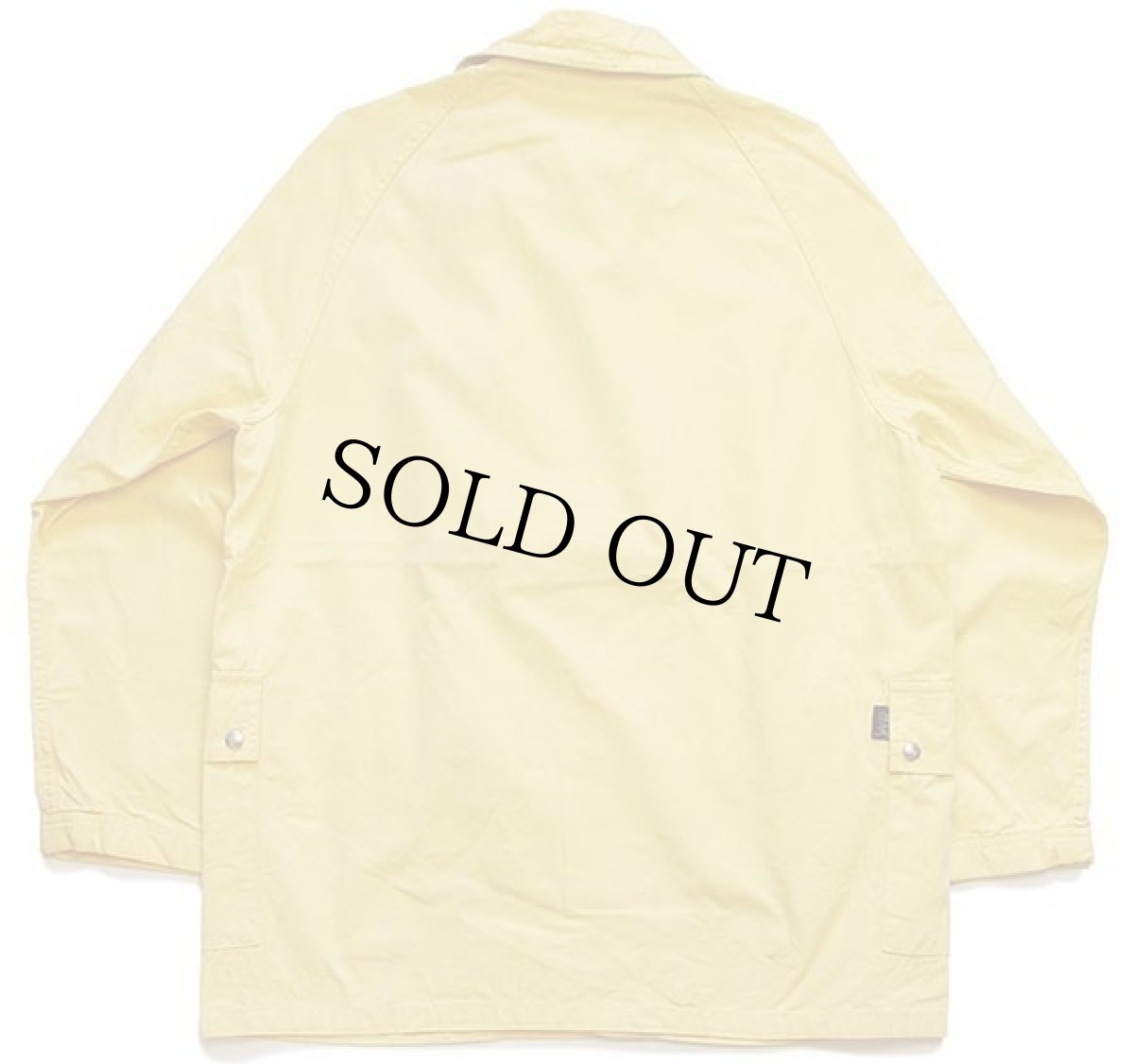 画像2: イタリア製 Fay チンスト付き コットン キャンバス ファイヤーマンコート 黄★ジャケット (2)