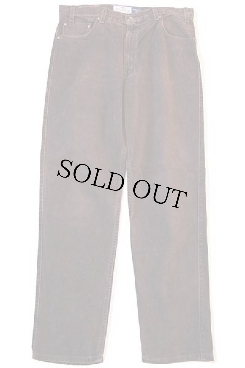 画像2: 90s USA製 Levi'sリーバイス SIGNATURE 540 カラーデニムパンツ チョコレート w36 L31 (2)