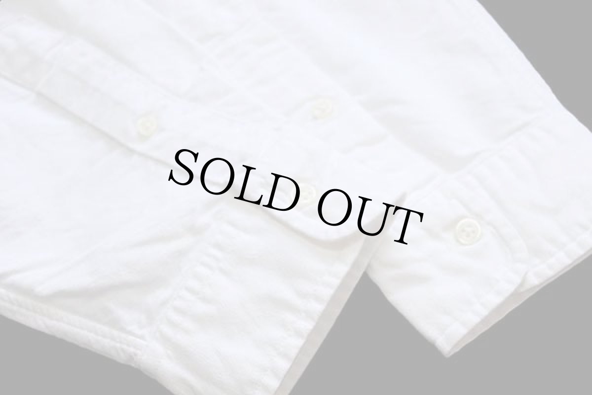 画像5: ラルフローレン ワンポイント ボタンダウン オックスフォード コットンシャツ 白 L (5)