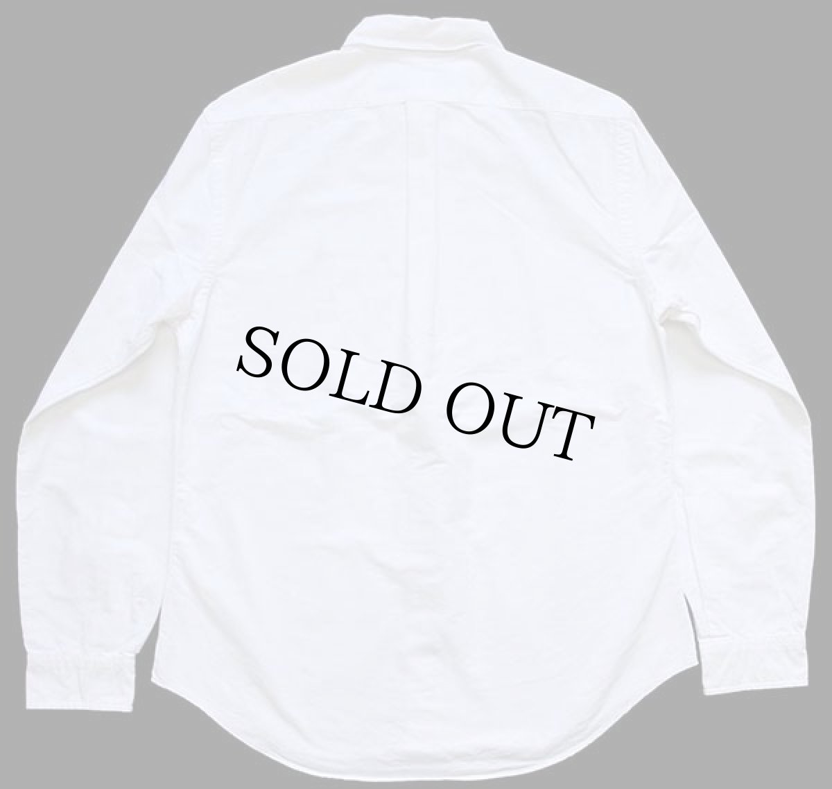 画像2: ラルフローレン ワンポイント ボタンダウン オックスフォード コットンシャツ 白 L (2)