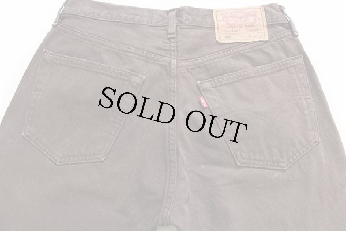 画像5: 90s フランス製 Levi'sリーバイス 501 カラーデニムパンツ 後染め 焦げ茶 w31★ユーロ (5)